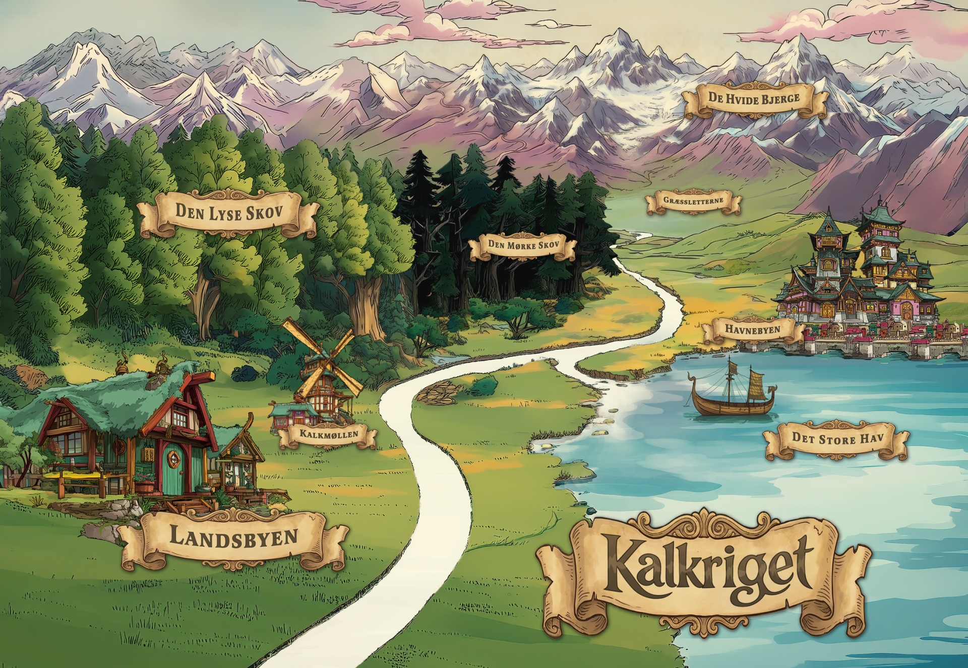 Kort over Kalkriget